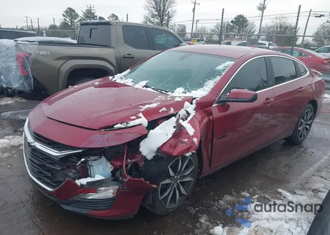 2020 Chevrolet Malibu Fwd Rs z USA, uszkodzony, nr VIN 1G1ZG5ST6LF130480